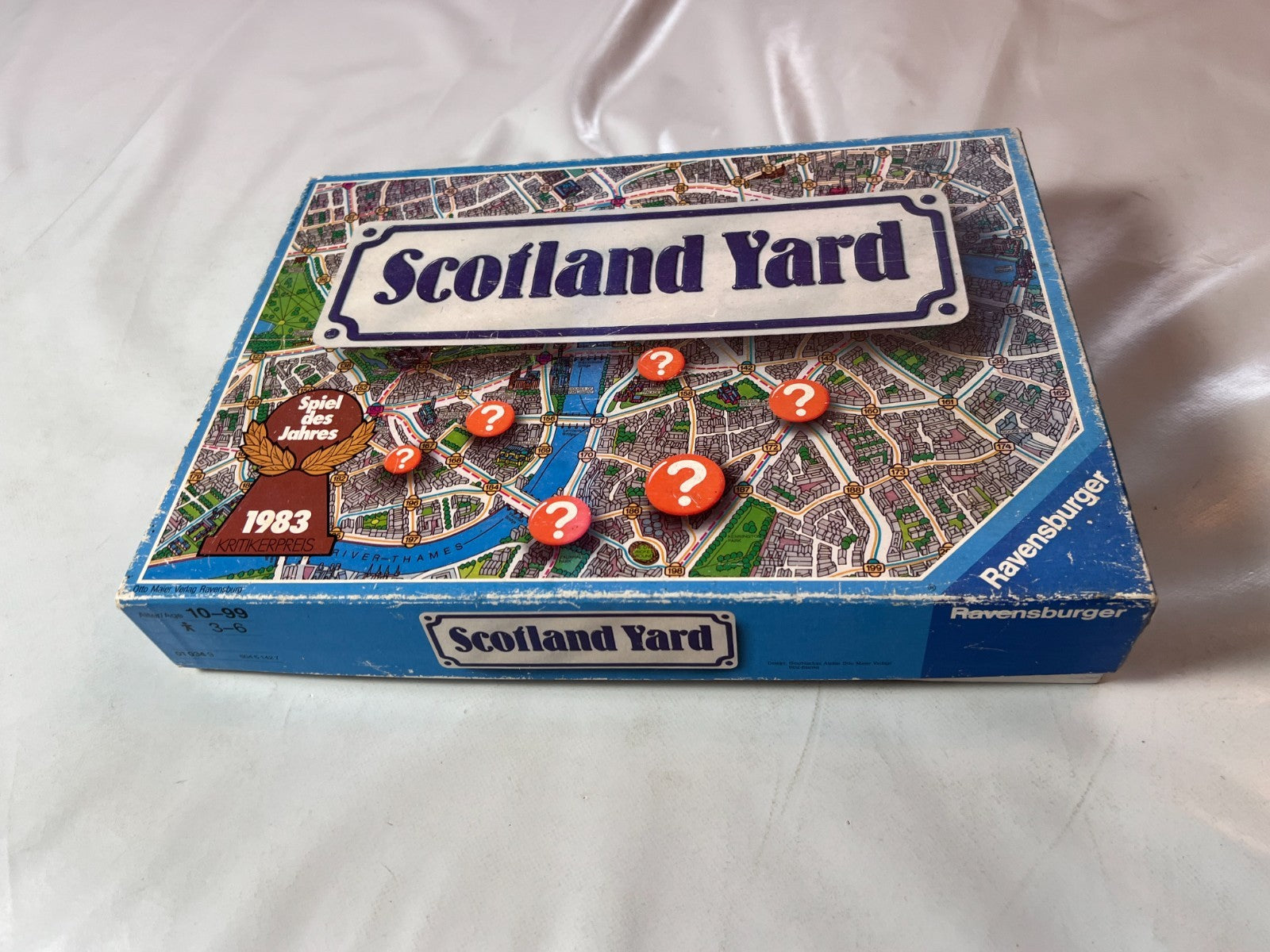 Scotland Yard Ravensburger -  Spiel des Jahres 1983  - Vollständig - Ansicht 8