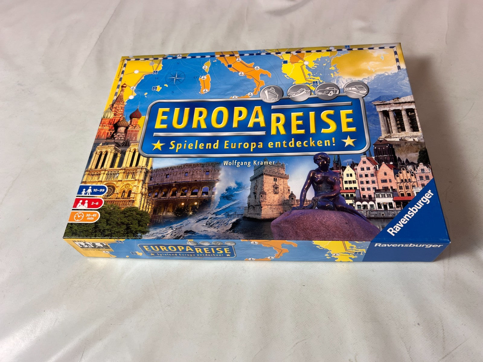 Ravensburger Europareise Gesellschaftsspiel 2007 - Vollständig - Ansicht 8