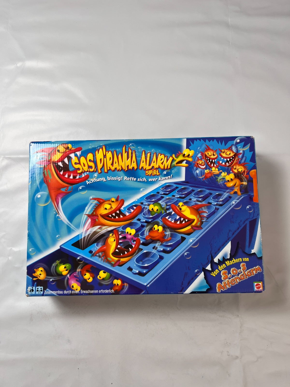 SOS Piranha Alarm - Mattel - Kinderspiel - ab 5 Jahre - Vollständig - Ansicht 5