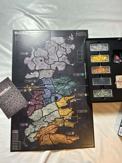 Risiko Game of Thrones GoT Strategie Spiel Gefecht Edition  Hasbro Vollständig - Ansicht 7