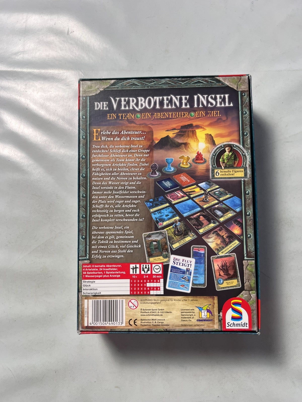 Die verbotene Insel Spiel Gesellschaftsspiel Schmidt Spiele  Vollständig - Ansicht 11