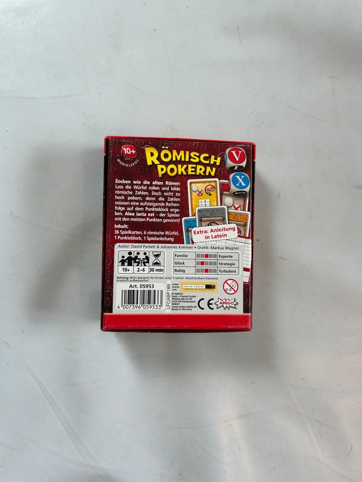 Detailfoto 8 – SKU A11190 – Kartenspiel gebraucht bei Brettspielimperium