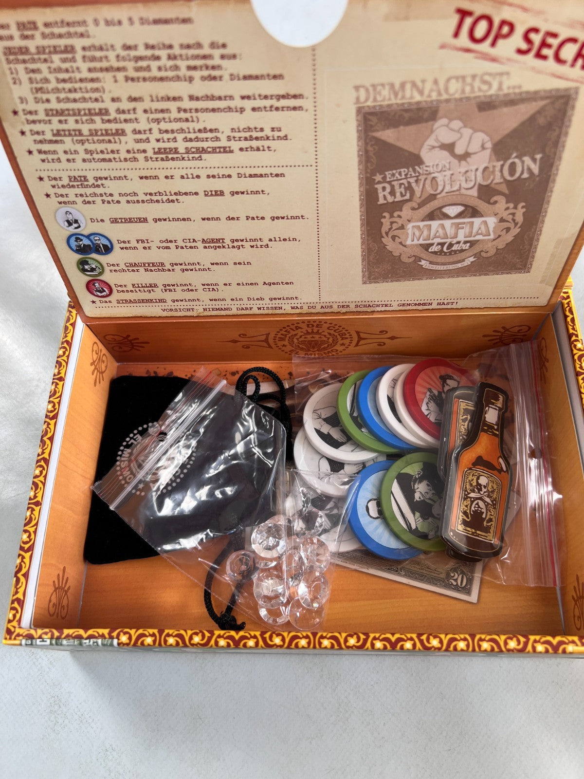 MAFIA DE CUBA  Gesellschaftsspiel  Asmodee  vollständig - Ansicht 2