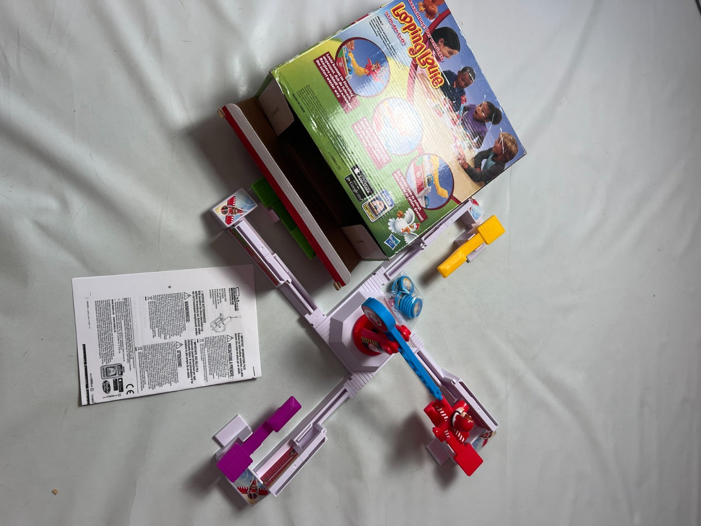 Brettspiel  Looping Louie  Hasbro  getestet vollständig - Ansicht 2