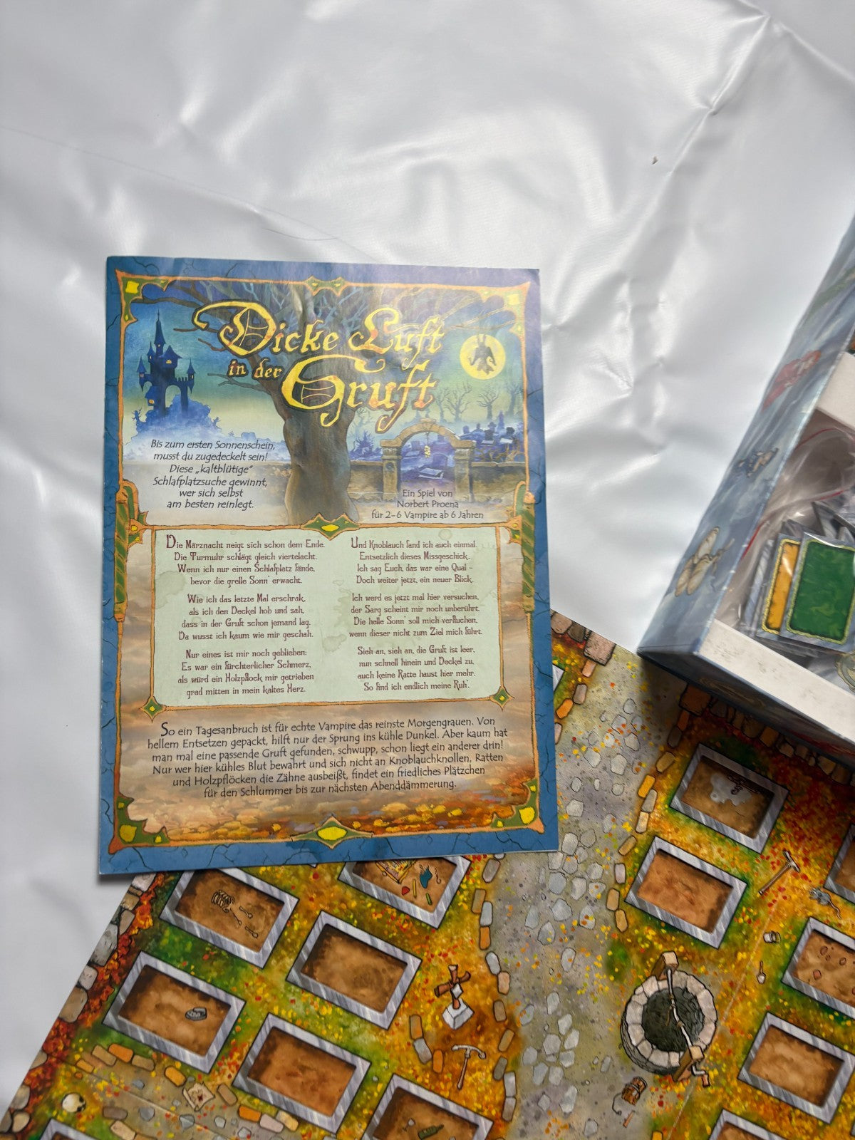 Brettspiel - Dicke Luft in der Gruft - Zoch  2004 - Vollständig - Ansicht 7