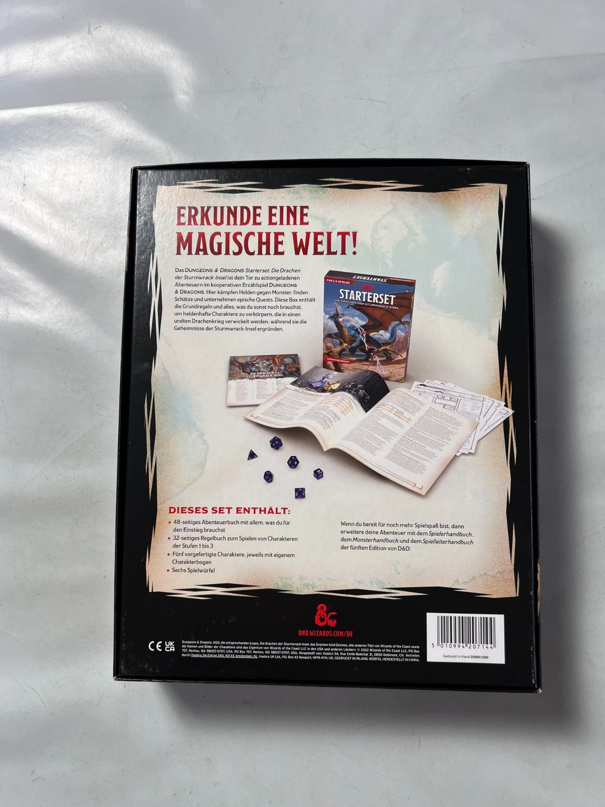 Dungeons & Dragons Starterset D&D DND Drache der Sturmwrackinsel  Vollständig - Ansicht 9