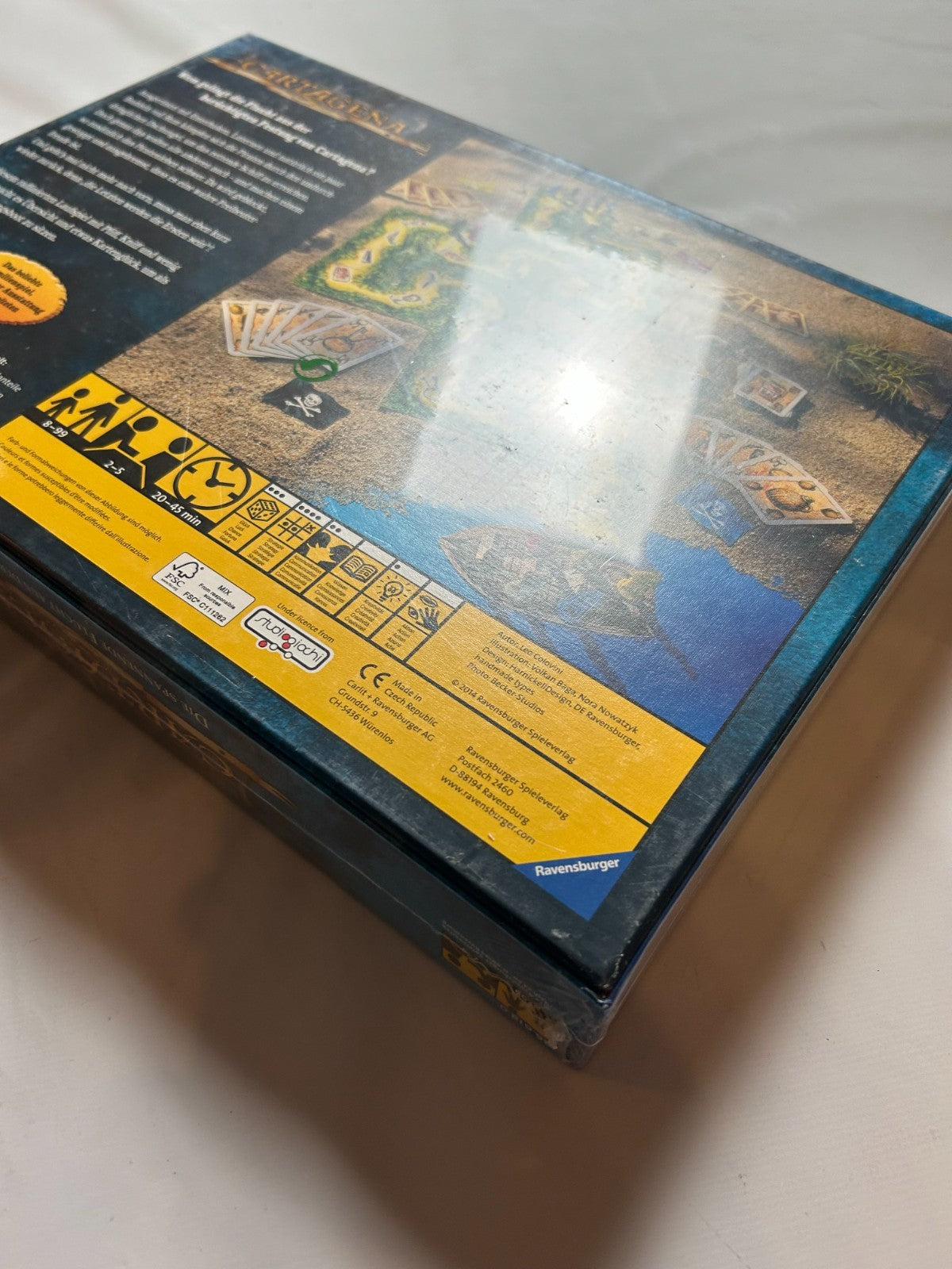 Cartagena Gesellschaftsspiel Ravensburger Festung Flucht Dschungel NEU in Folie - Ansicht 8