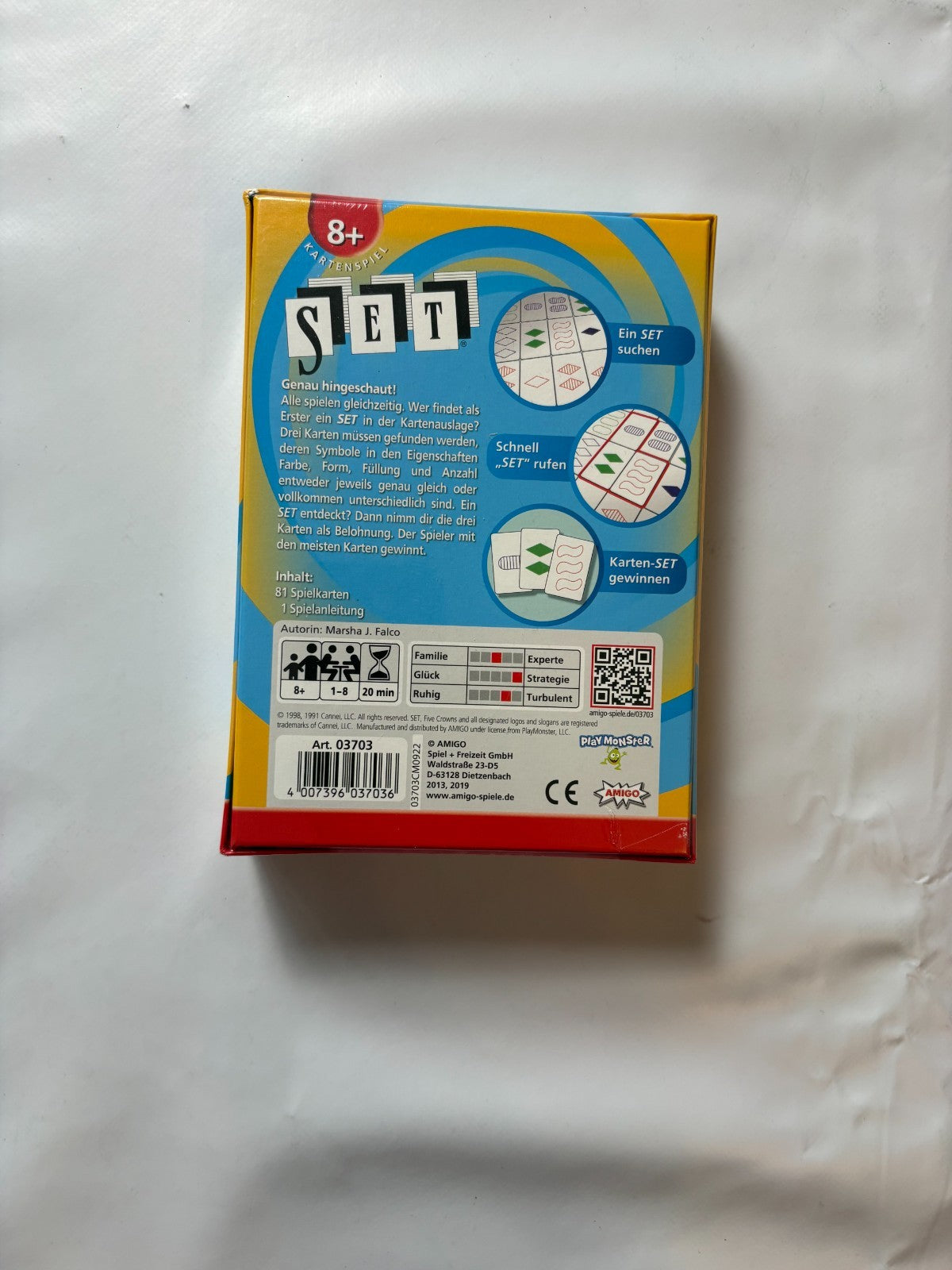 Amig "SET!" Kartenspiel 2019 - NEU in Folie - Ansicht 6