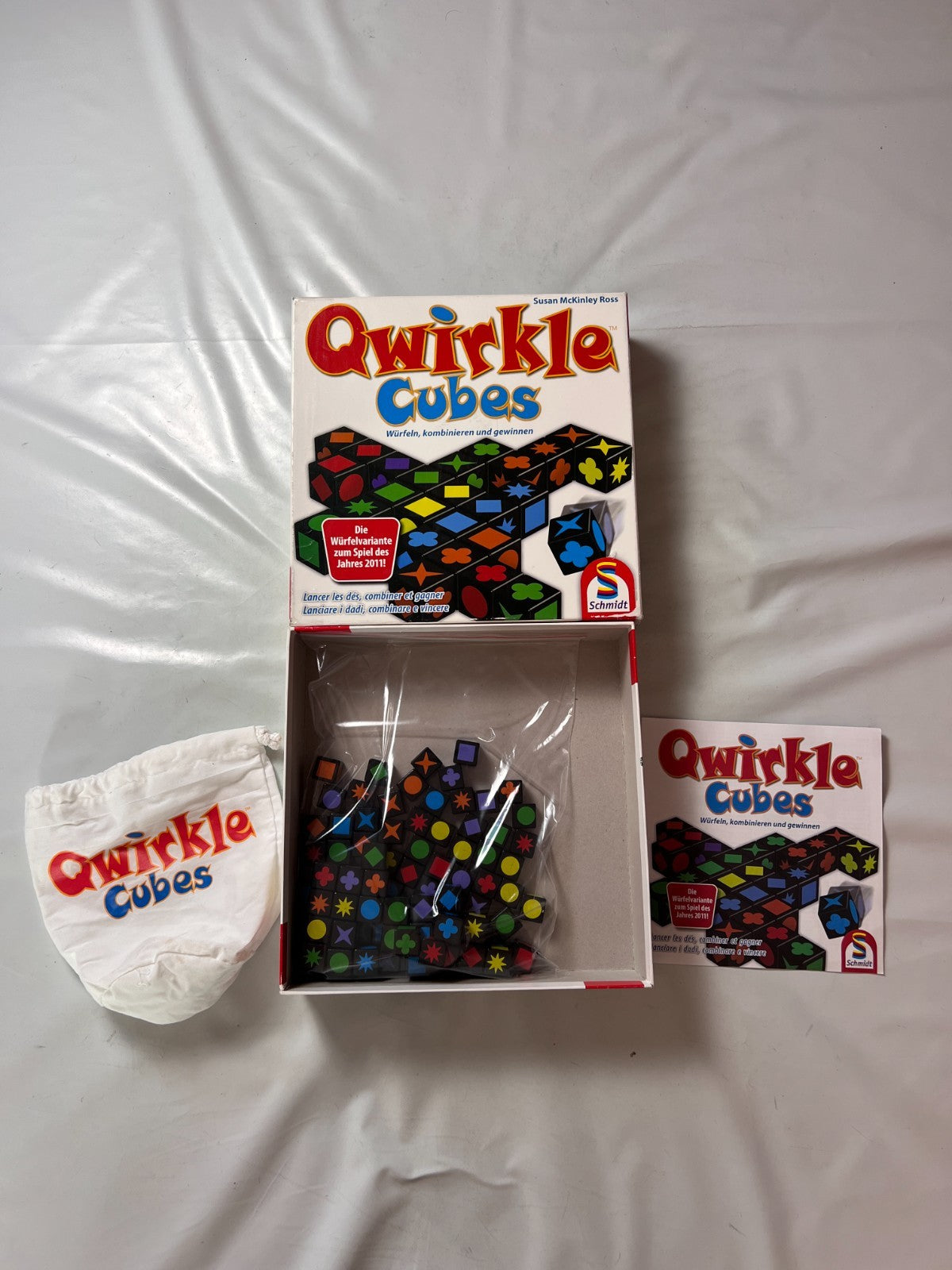 Qwirkle Cubes  Schmidt Spiele  Vollständig - Ansicht 2