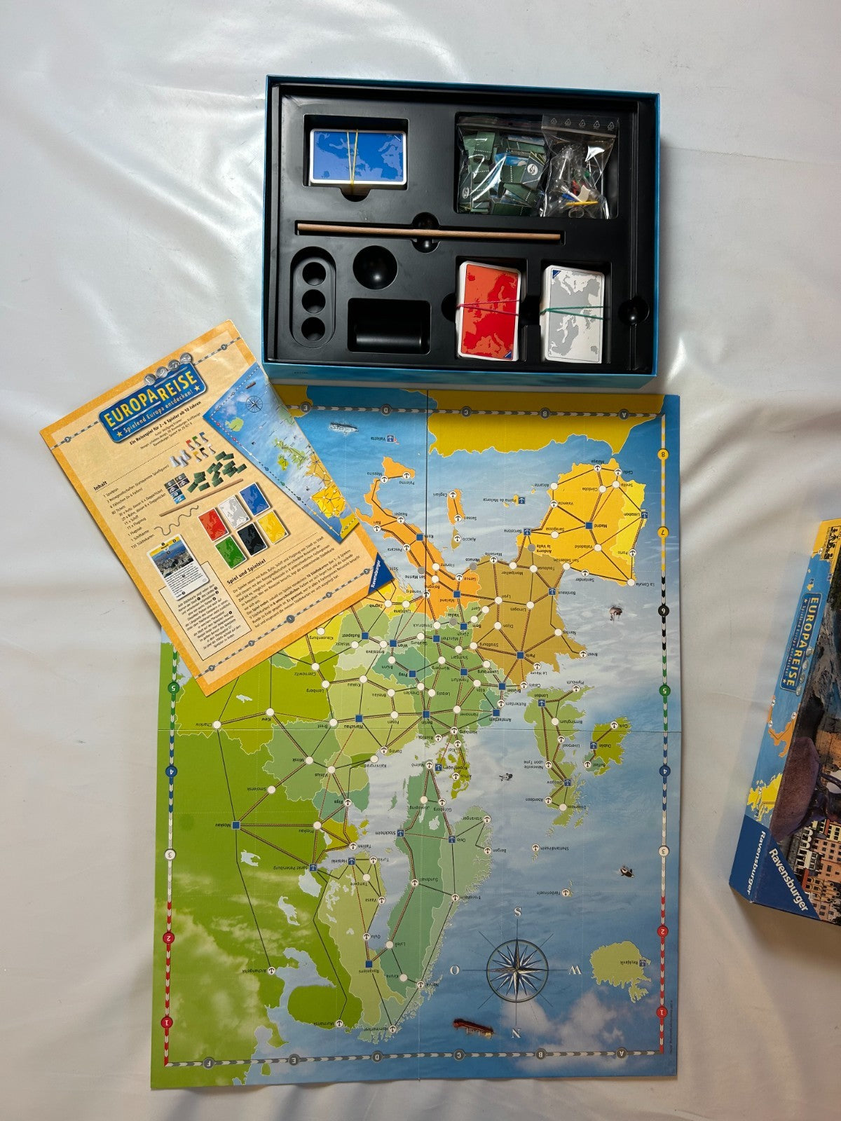 Ravensburger Europareise Gesellschaftsspiel 2007  Vollständig - Ansicht 6