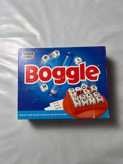 Boggle Kreuz und Quer durchs Wort Gewirr  PARKER  Deutsche 1994  Vollständig - Ansicht 4