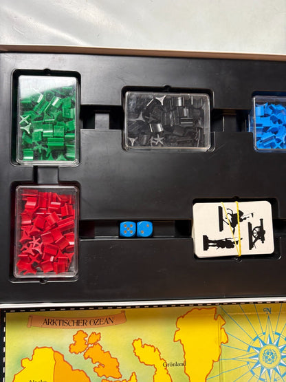 Brettspiel  Risiko  Strategiespiel weiße Ausgabe Parker 1982  Vollständig - Ansicht 8