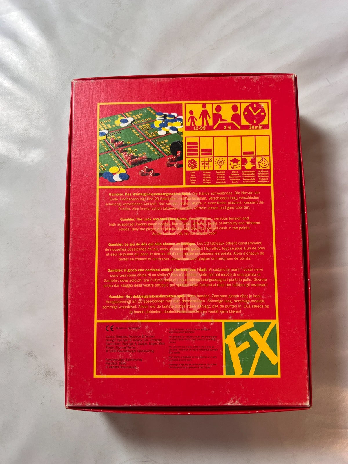 Detailfoto 9 – SKU A13963 – Gesellschaftsspiel gebraucht bei Brettspielimperium
