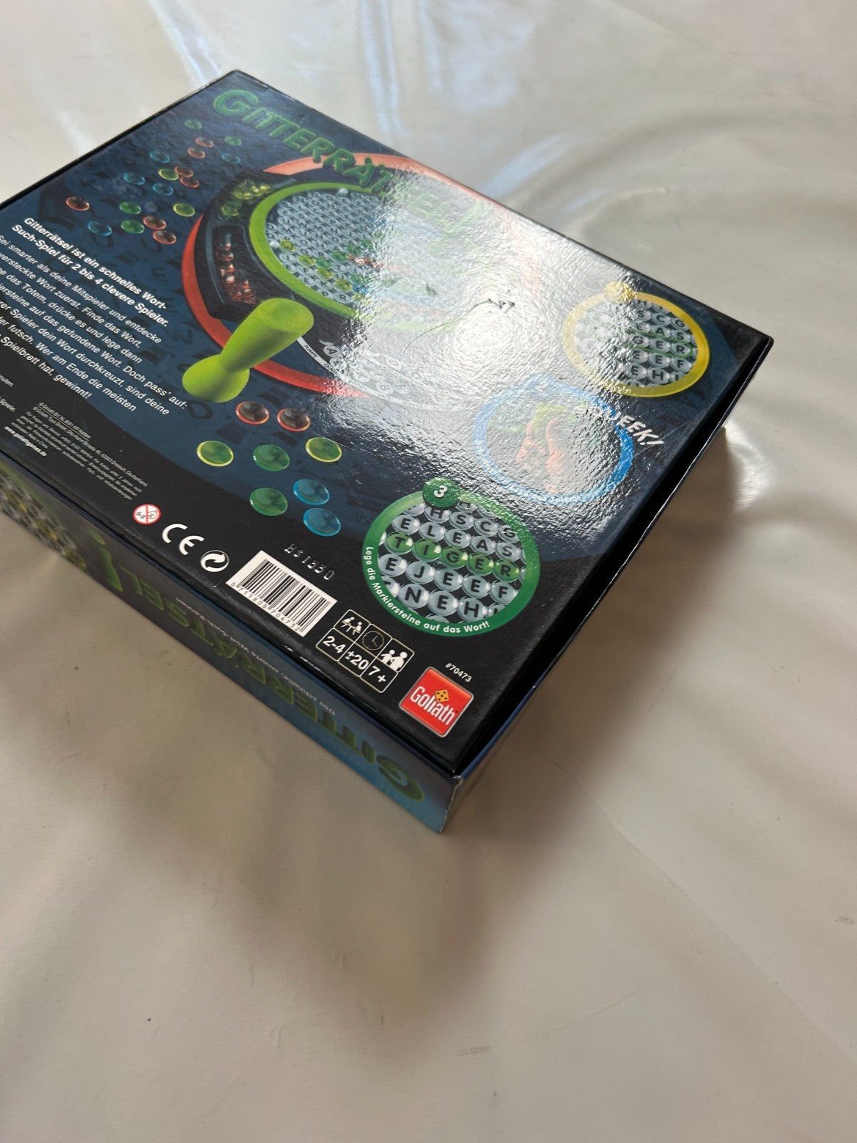 Gitterrätsel Goliath 70473 Brettspiel Gesellschaftsspiel  Vollständig - Ansicht 10