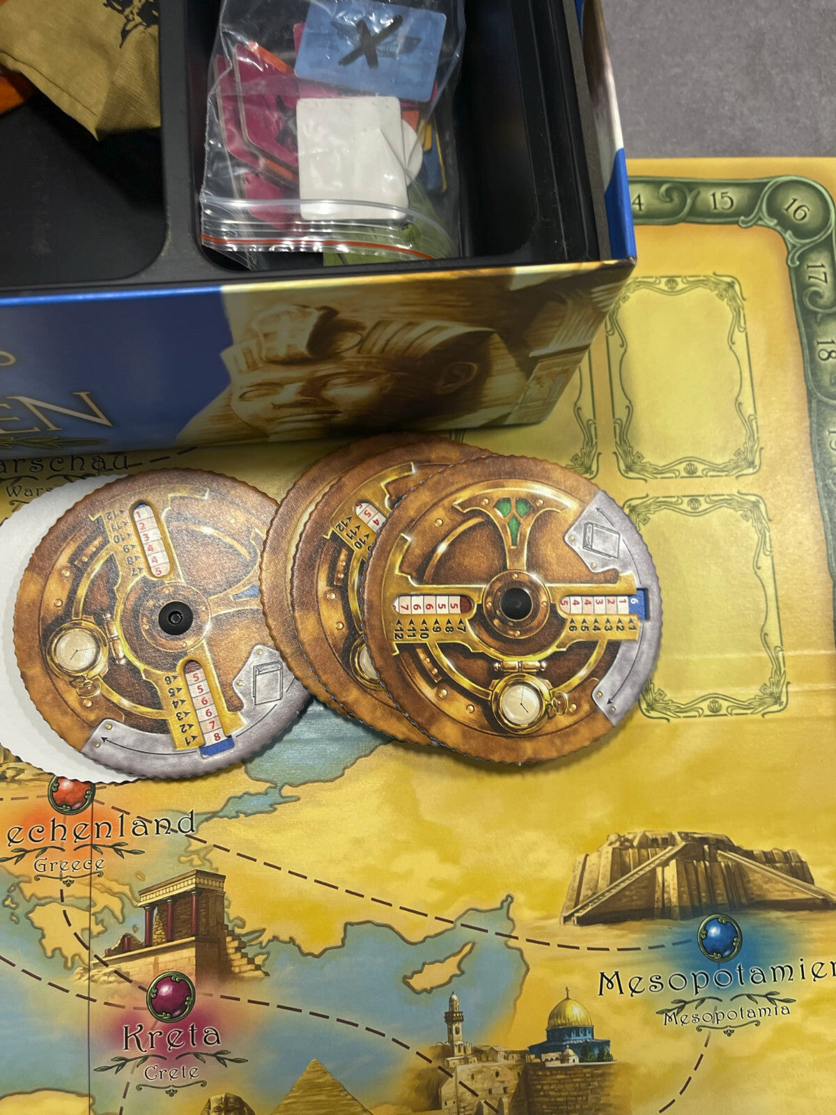 Detailfoto 2 – SKU A1 – Gesellschaftsspiel gebraucht bei Brettspielimperium
