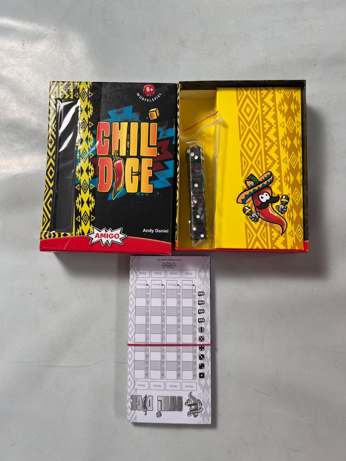 Detailfoto 2 – SKU A13553 – Würfelspiel gebraucht bei Brettspielimperium