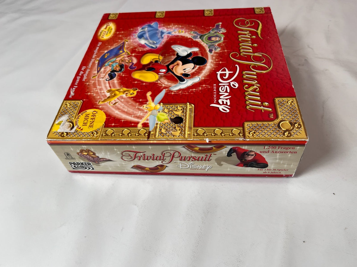 Trivial Pursuit Disney rote Edition Hasbro Spiel Gesellschaftsspie - vollständig - Ansicht 10