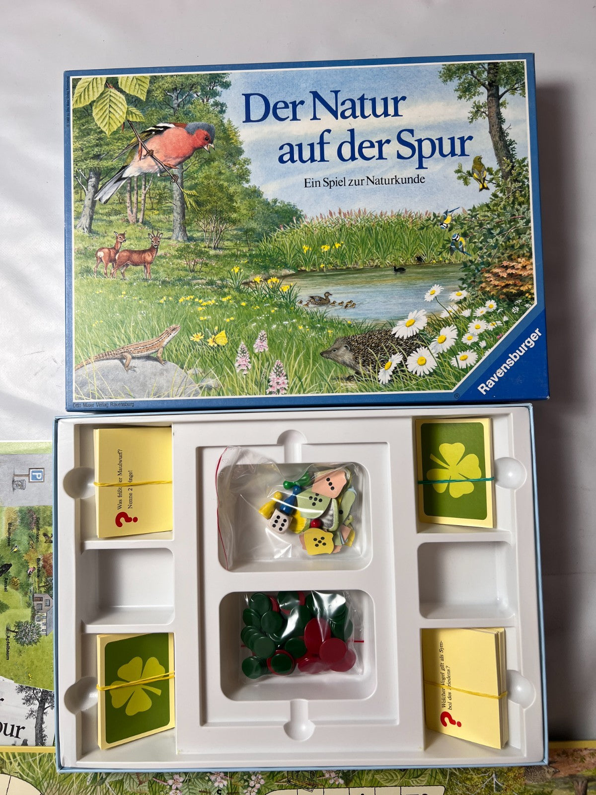 DER NATUR AUF DER SPUR  Lernspiel Ravensburger - Vollständig - Ansicht 3