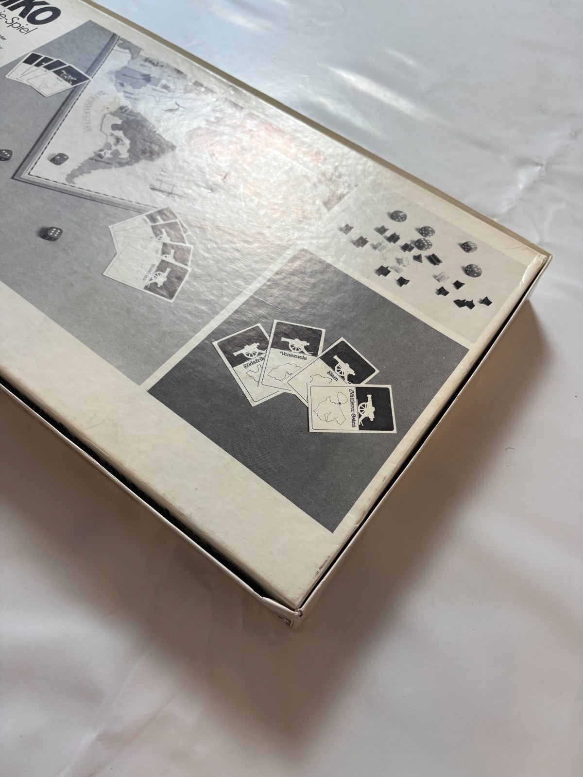 Risiko - Strategiespiel weiß Parker 1982 - Vollständig - Ansicht 14