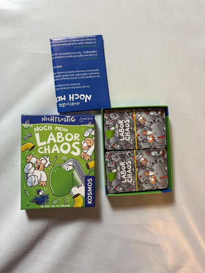 Nicht Lustig Spiel Noch mehr Labor Chaos  Kartenspiel  Vollständig - Ansicht 6