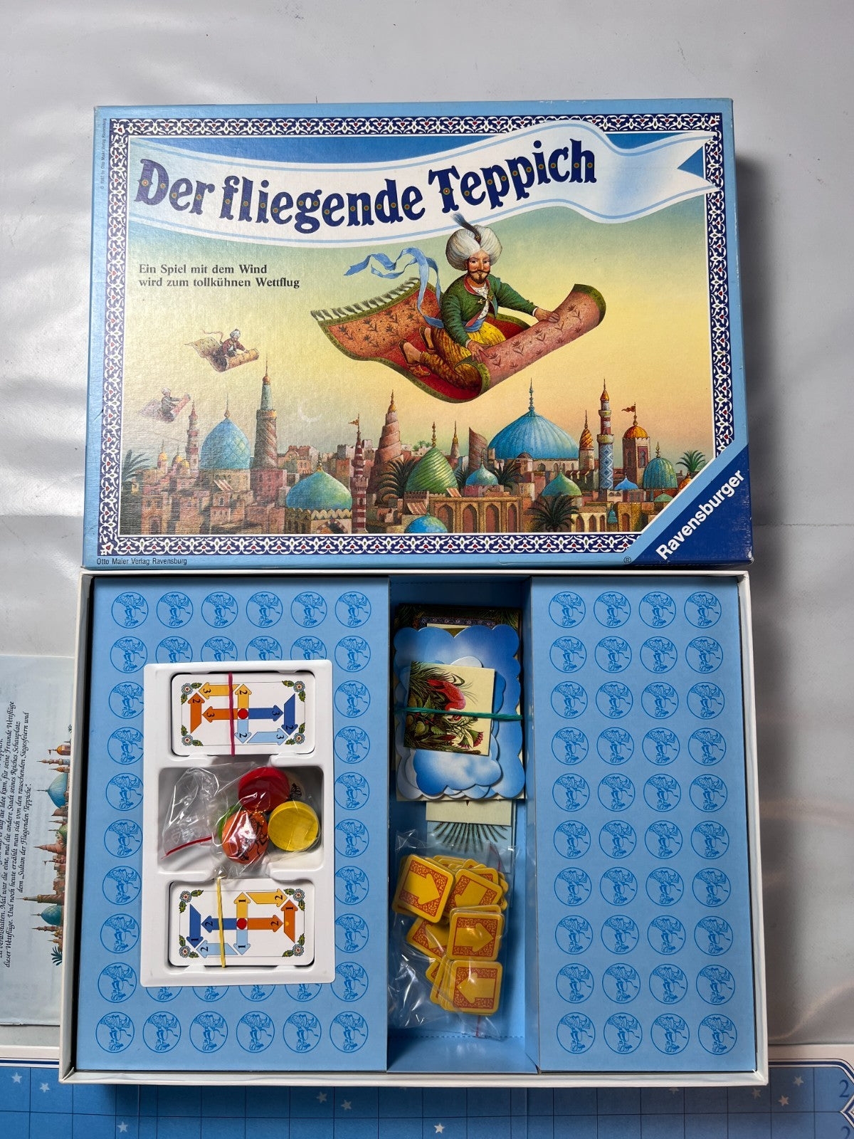 Der Fliegende Teppich Brettspiel Ravensburger Spiel 1983 - Vollständig - Ansicht 3