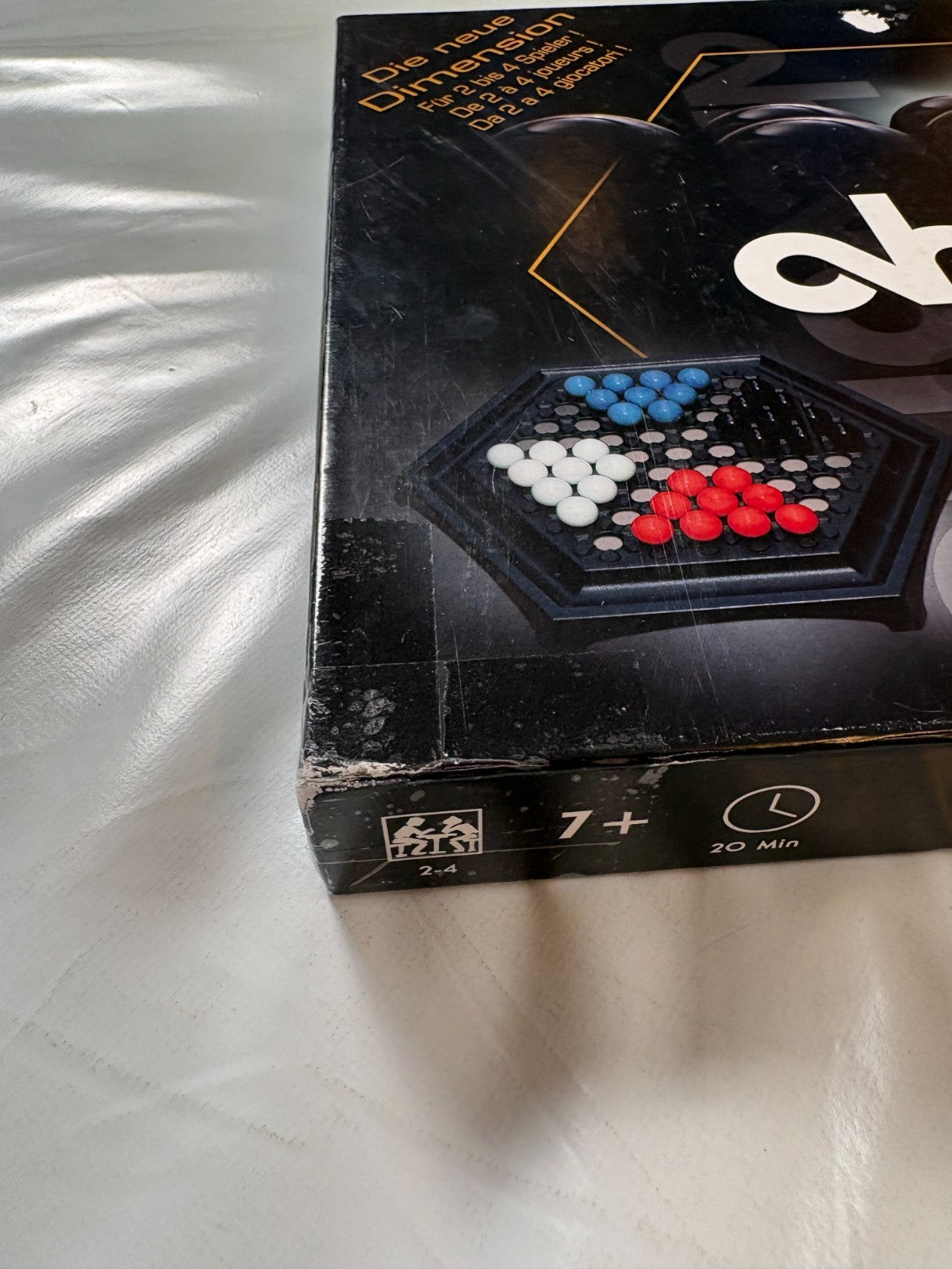 Abalone Quattro Spiel Gesellschaftsspiel Brettspiel Parker 2004  Vollständig - Ansicht 6