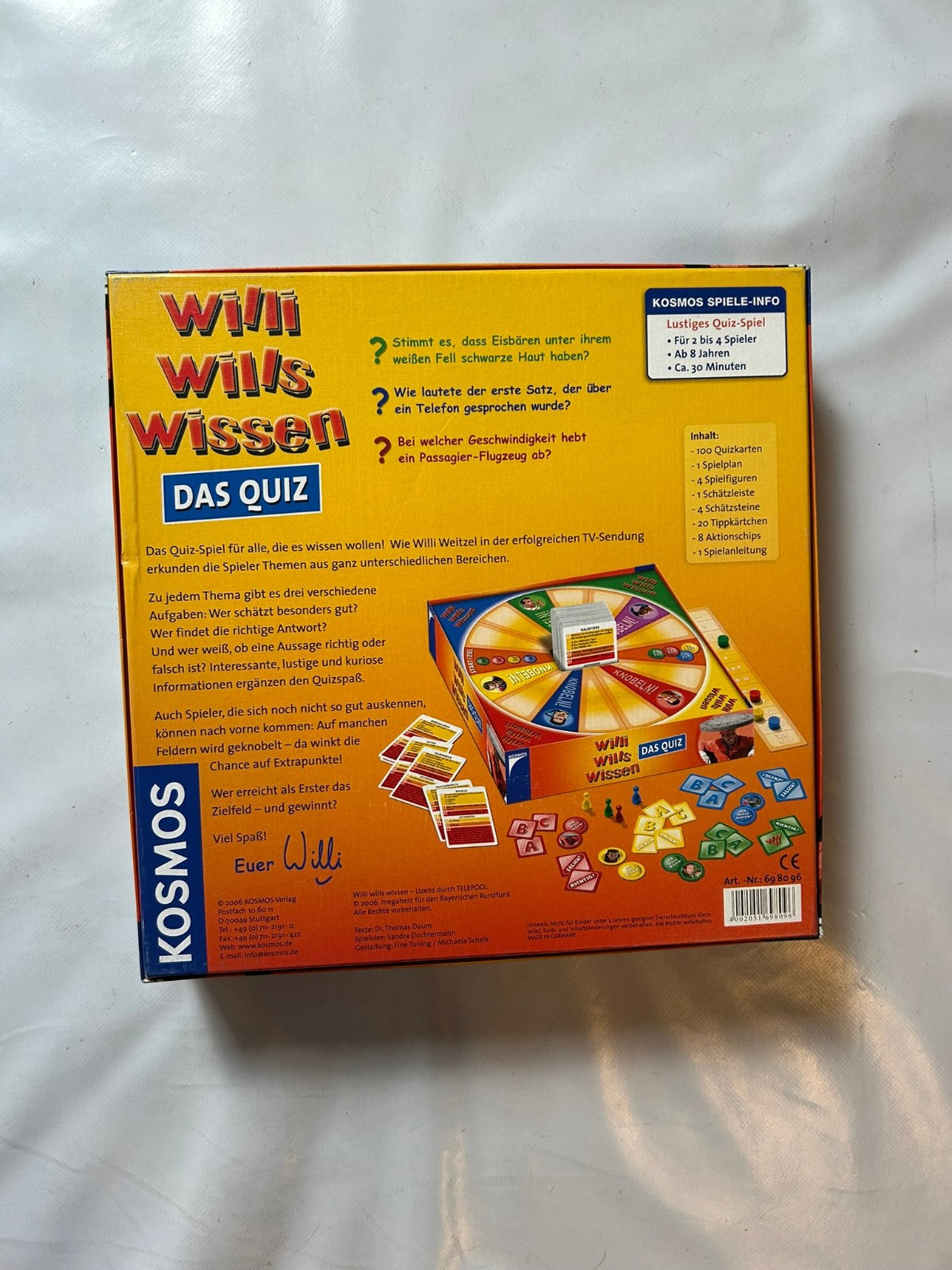 Detailfoto 7 – SKU A9775 – Gesellschaftsspiel gebraucht bei Brettspielimperium