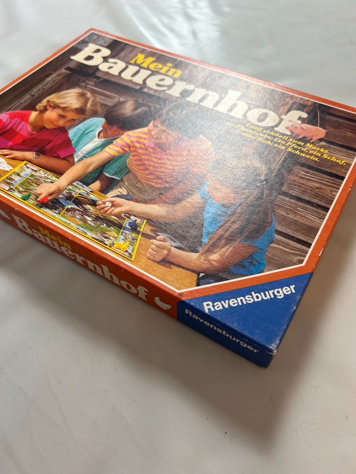 Mein Bauernhof Spiel Vintage Ravensburger 1984 Tiere  Vollständig - Ansicht 4