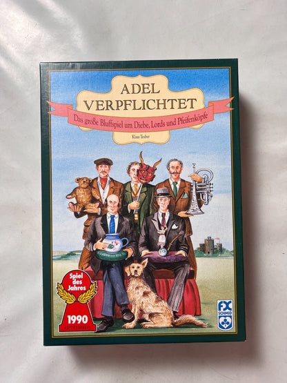Adel verpflichtet Brettspiel FX Schmid 1990 Gesellschaftsspiel   Vollständig - Ansicht 4
