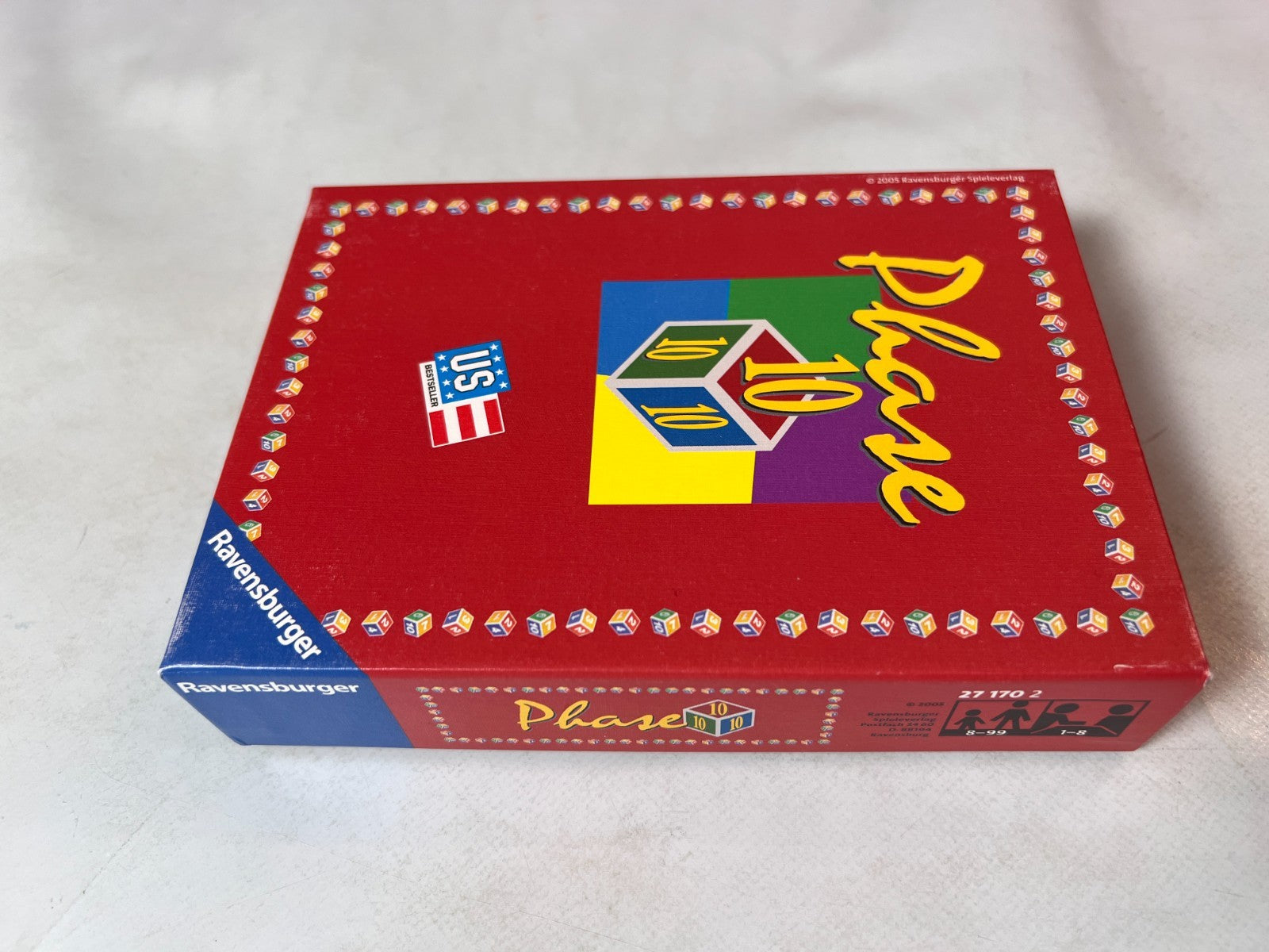 Phase 10 Würfelspiel Spiel Ravensburger Alte Version 2005 - Vollständig - Ansicht 7