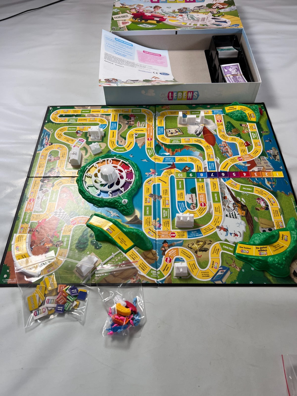 Das Spiel des Lebens Original Hasbro 2015 Brettspiel  Vollständig - Ansicht 6