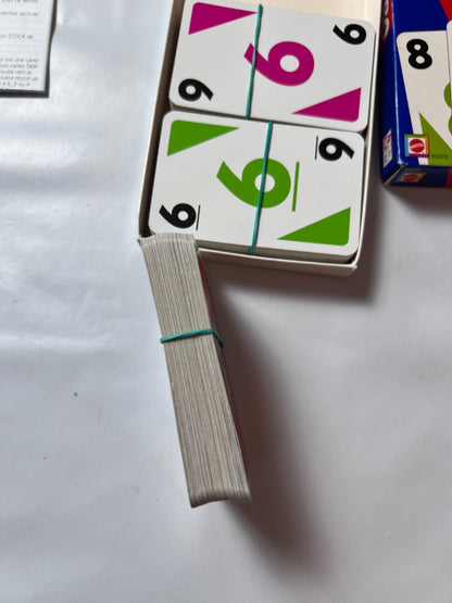Skip Bo Kartenspiel Mattel blau rote Ausgabe 2003  - vollständig - Ansicht 4