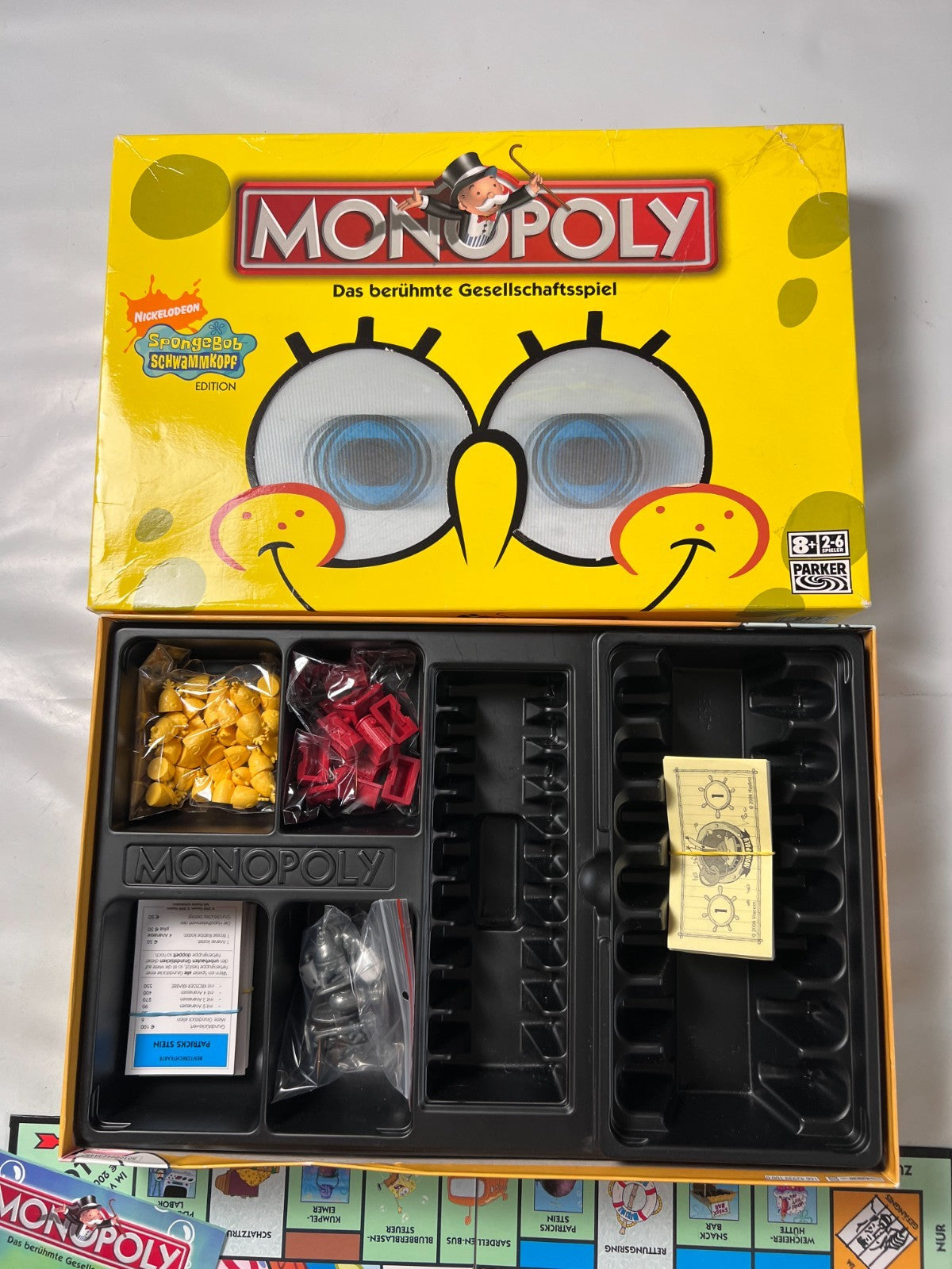 Monopoly Spongebob  Parker 2006  Vollständig - Ansicht 3