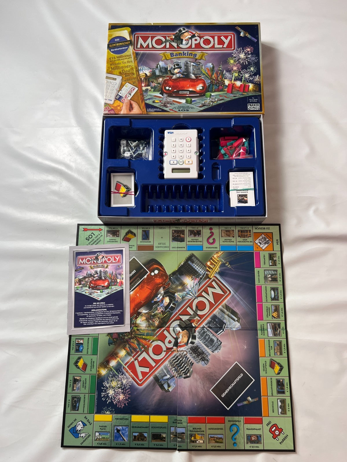 Brettspiel  Monopoly Banking  Parker 2005  Vollständig funktionsfähig - Ansicht 2