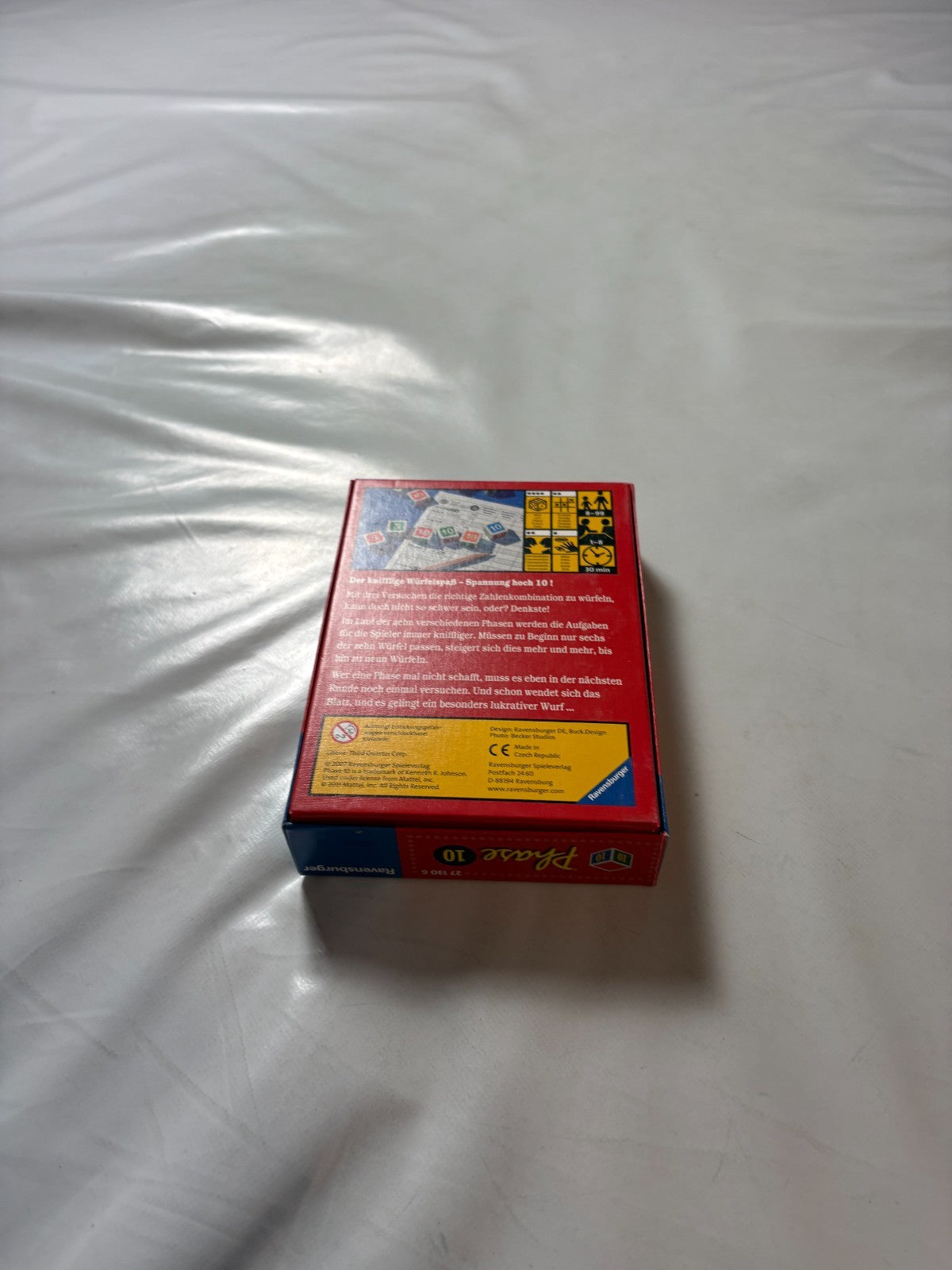 Phase 10 Würfelspiel Spiel Ravensburger Alte Version 2007  Vollständig - Ansicht 9