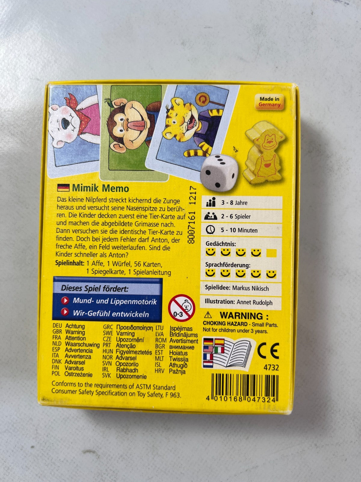Detailfoto 2 – SKU A10732 – Kartenspiel gebraucht bei Brettspielimperium