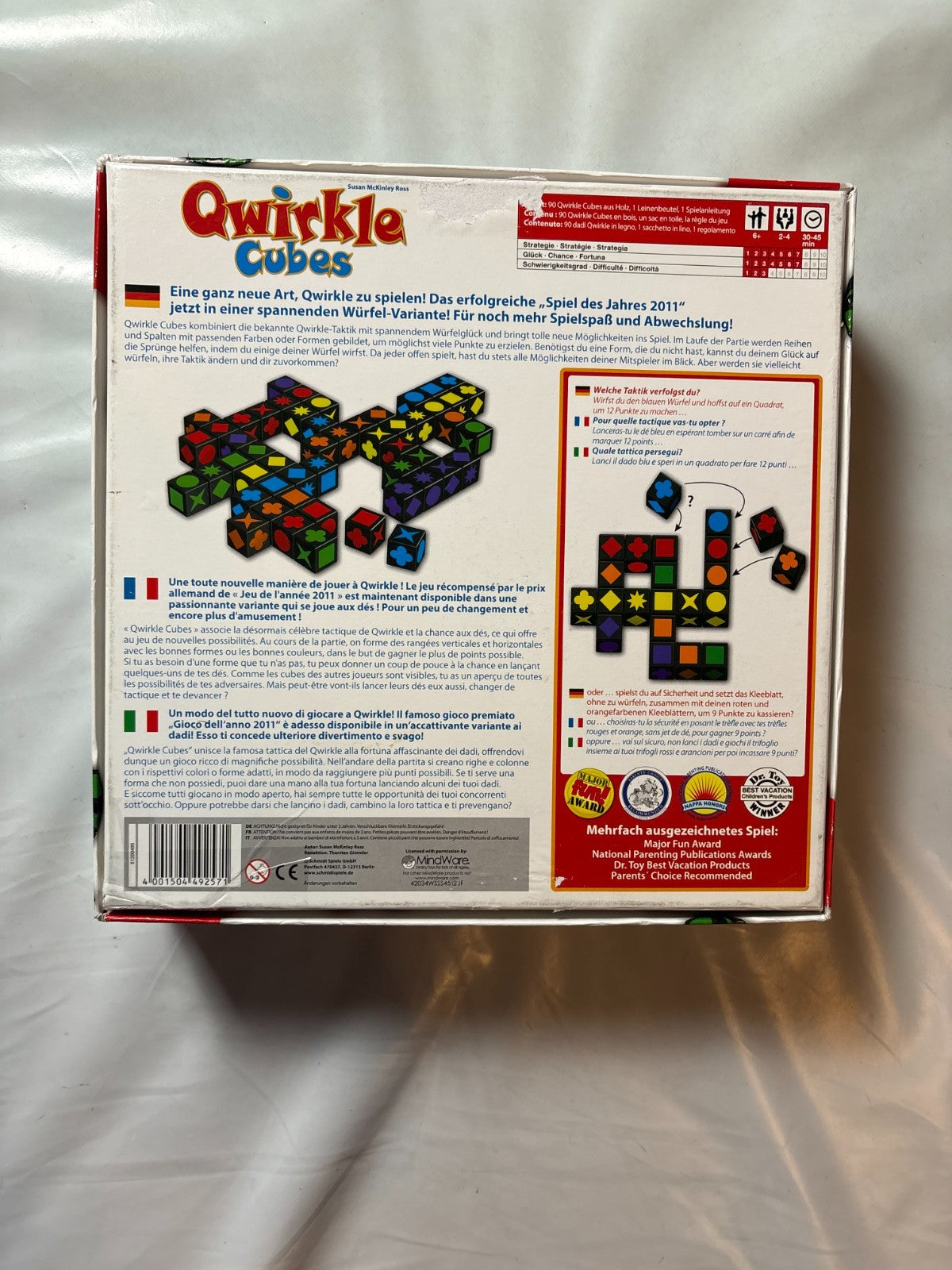 Qwirkle Cubes  Schmidt Spiele  Vollständig - Ansicht 9