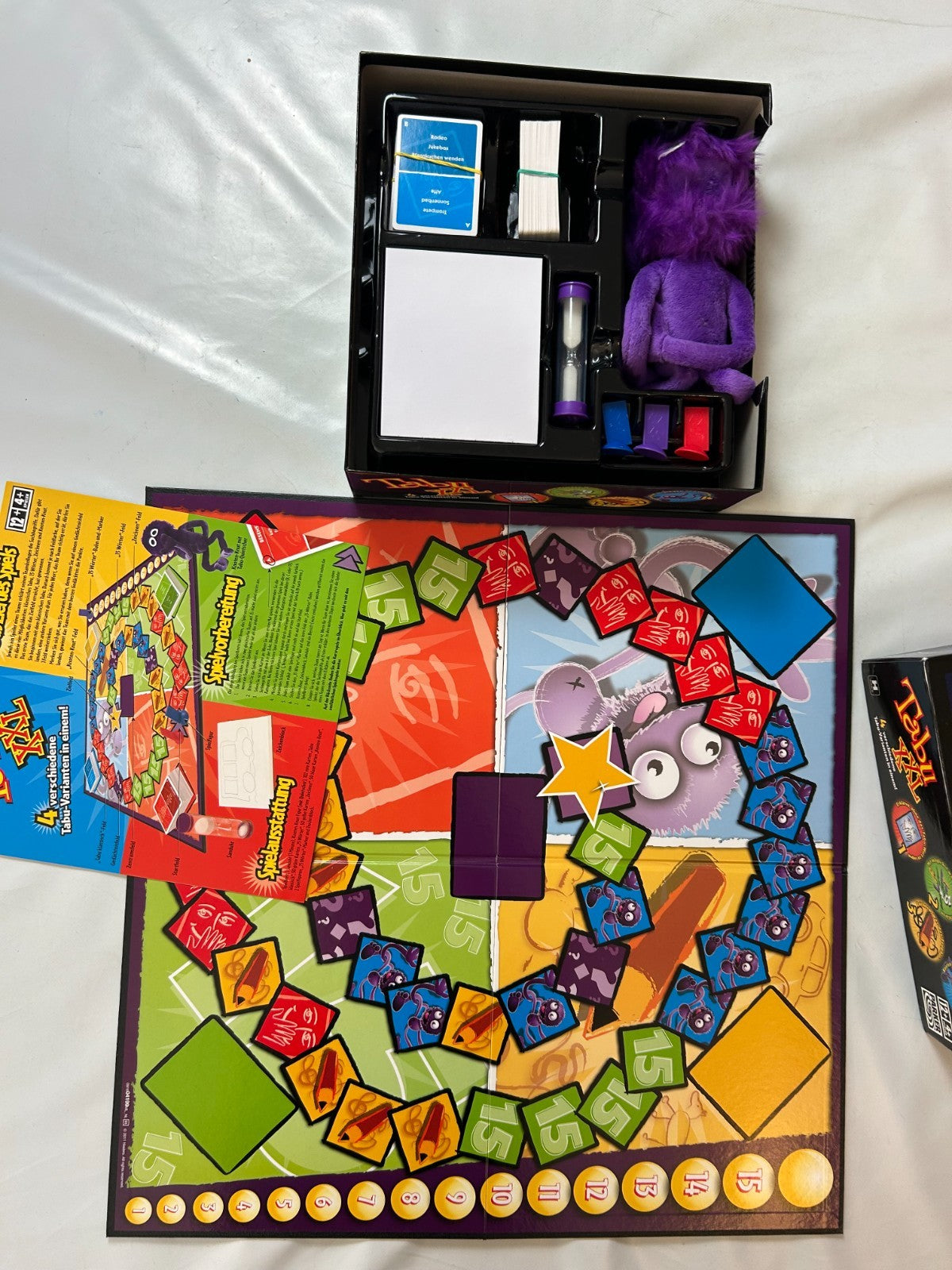 TABU XXL Parker  4 verschiedene TabuVarianten  Vollständig - Ansicht 6