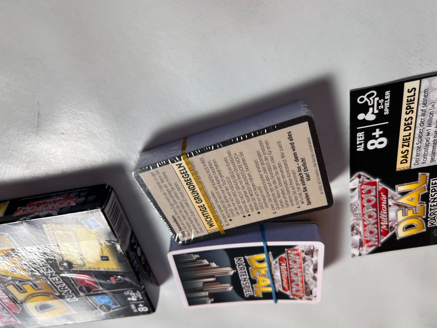 Monopoly Deal Millionär  Kartenspiel 2012  Vollständig - Ansicht 4