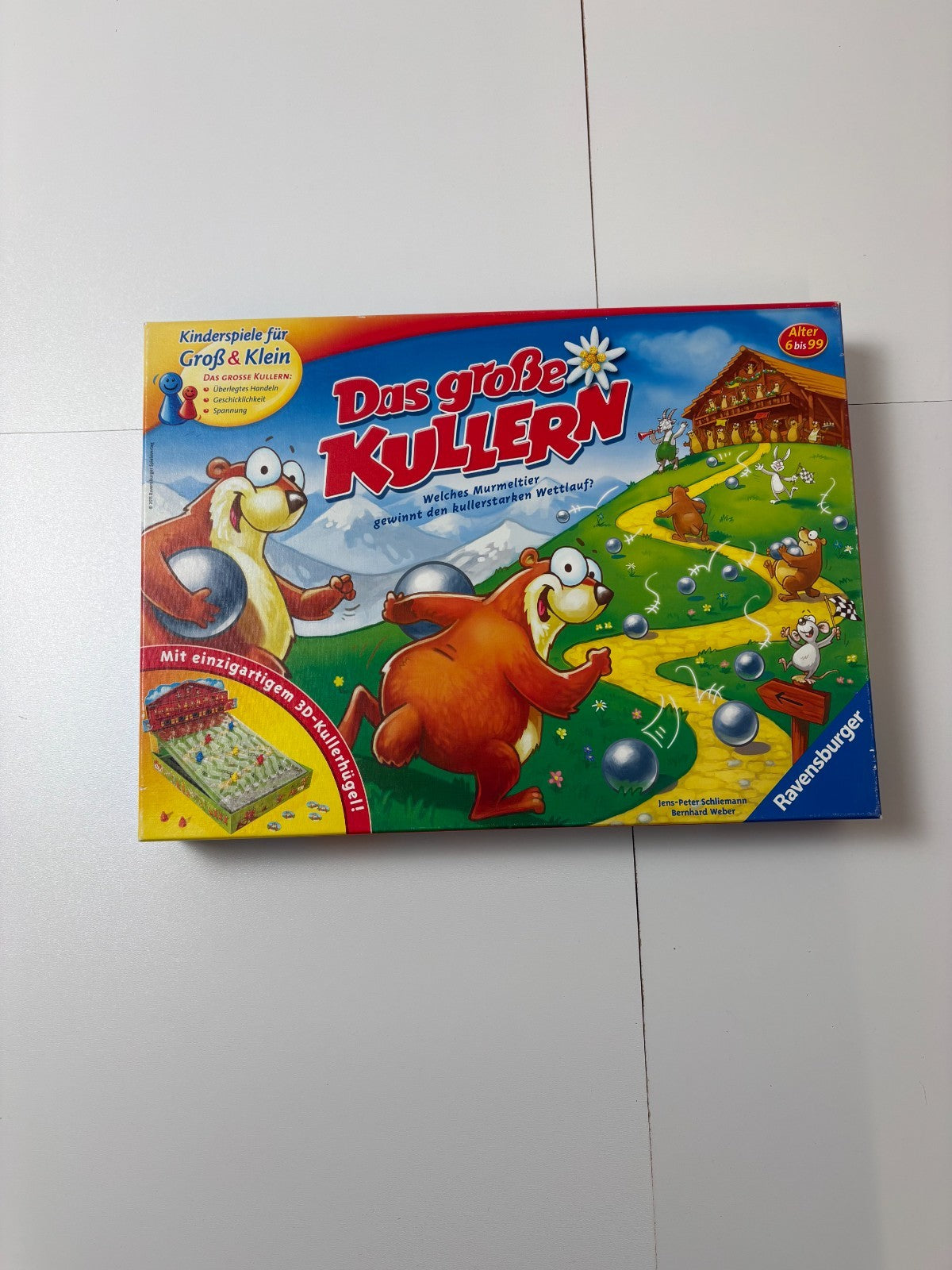Das große Kullern spiel Brettspiel Ravensburger 2011 - Vollständig - Ansicht 2