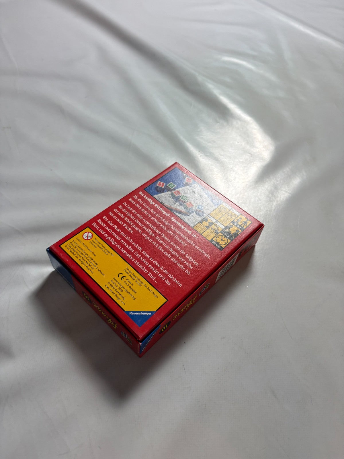 Phase 10 Würfelspiel Spiel Ravensburger Alte Version 2007  Vollständig - Ansicht 10