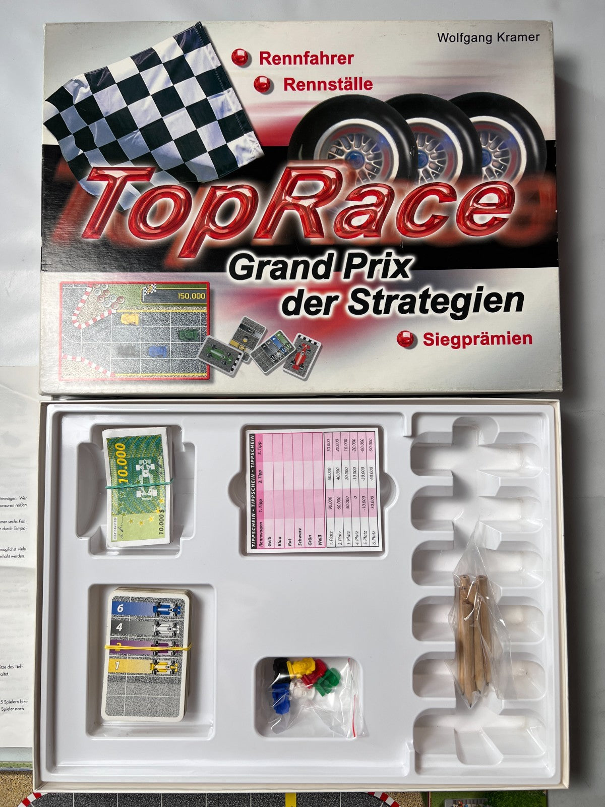TopRace  Grand Prix der Strategien, Rennfahrer   Siegprämien  Vollständig - Ansicht 3