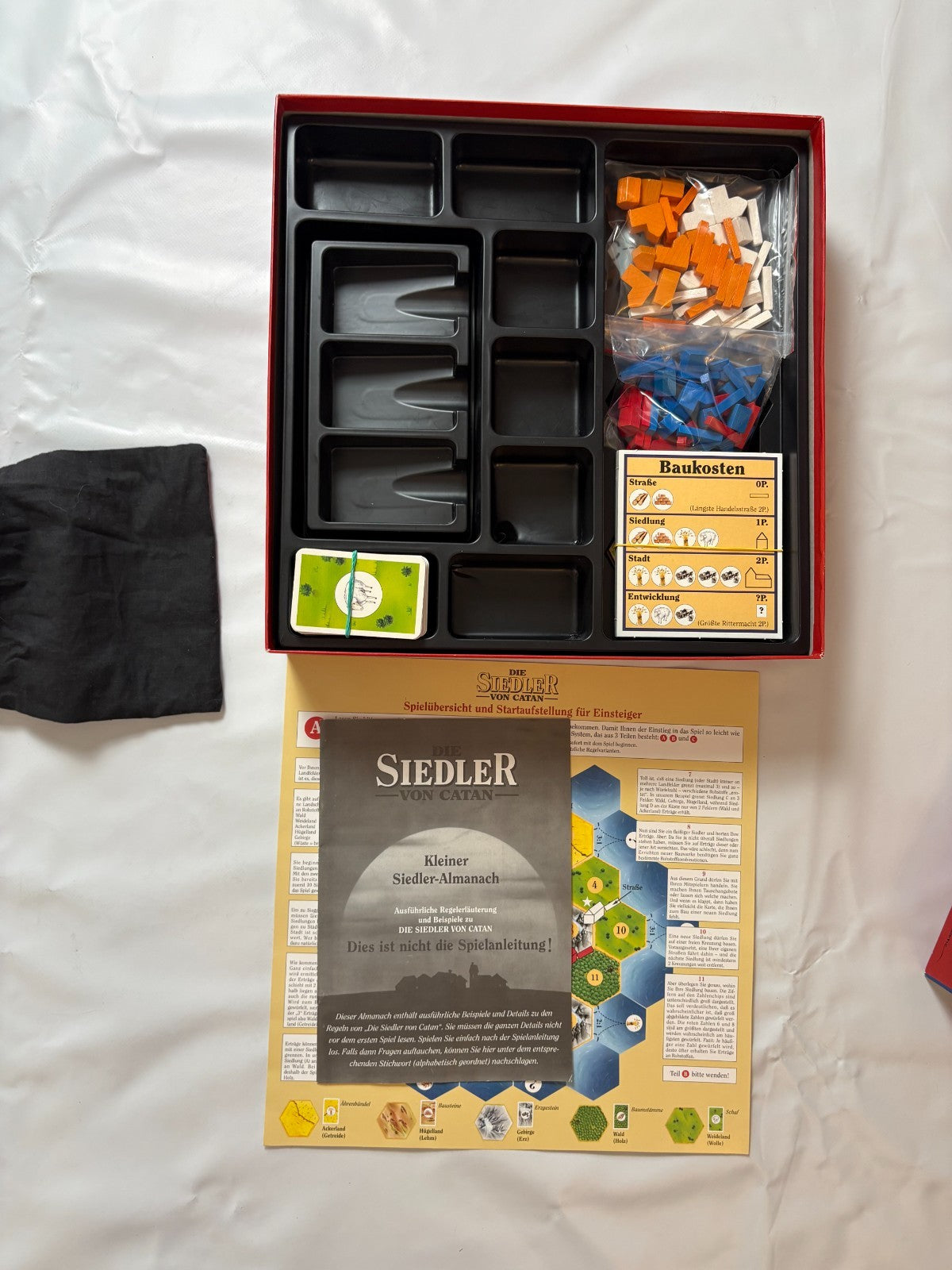 Brettspiel Die Siedler von Catan - Kosmos 1995 - Holz - vollständig - Ansicht 8