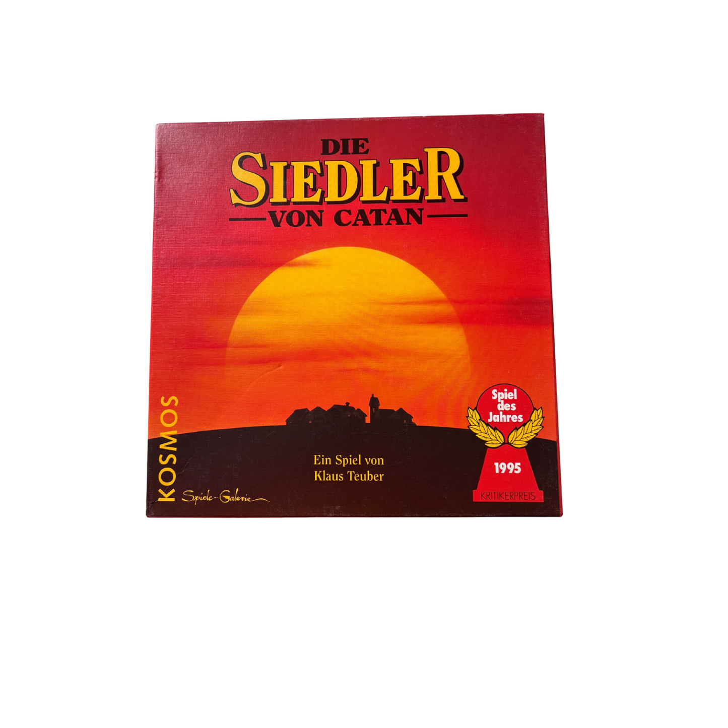 Brettspiel Die Siedler von Catan  Kosmos 1995  Holz  vollständig - Ansicht 1