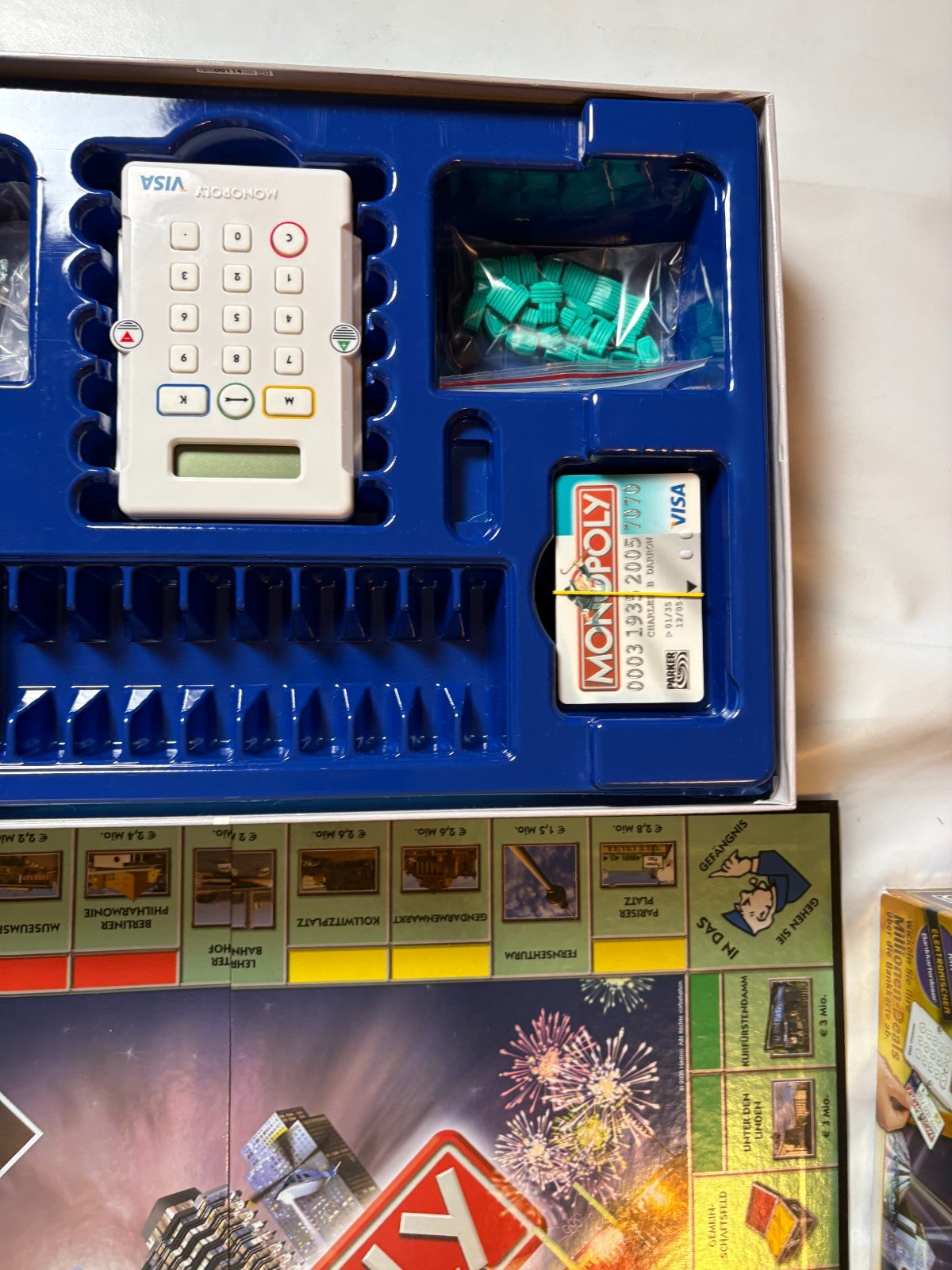 Brettspiel  Monopoly Banking  Parker 2005  Vollständig funktionsfähig - Ansicht 11