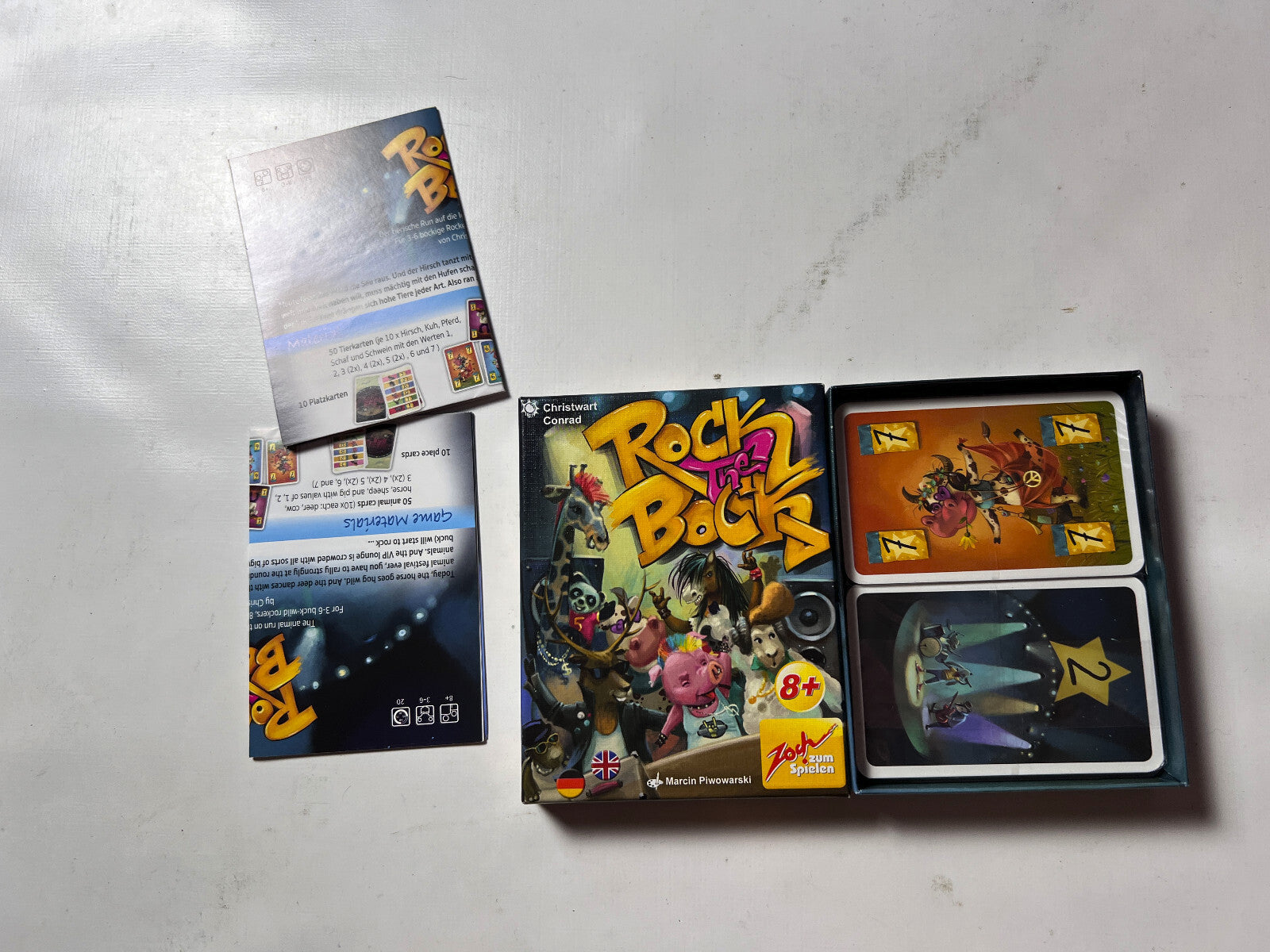 Detailfoto 3 – SKU A4026 – Kartenspiel gebraucht bei Brettspielimperium