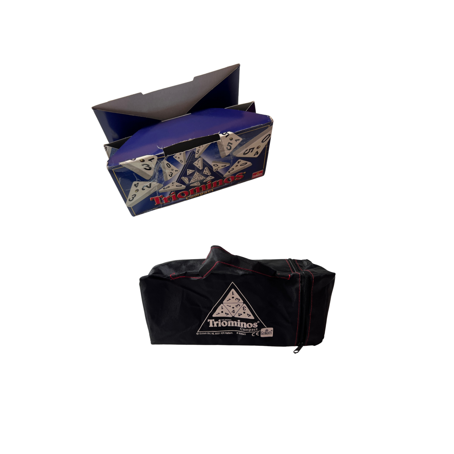 Triominos® Compact von Goliath 60645 - vollständig mit Tasche + Anleitung - Ansicht 1