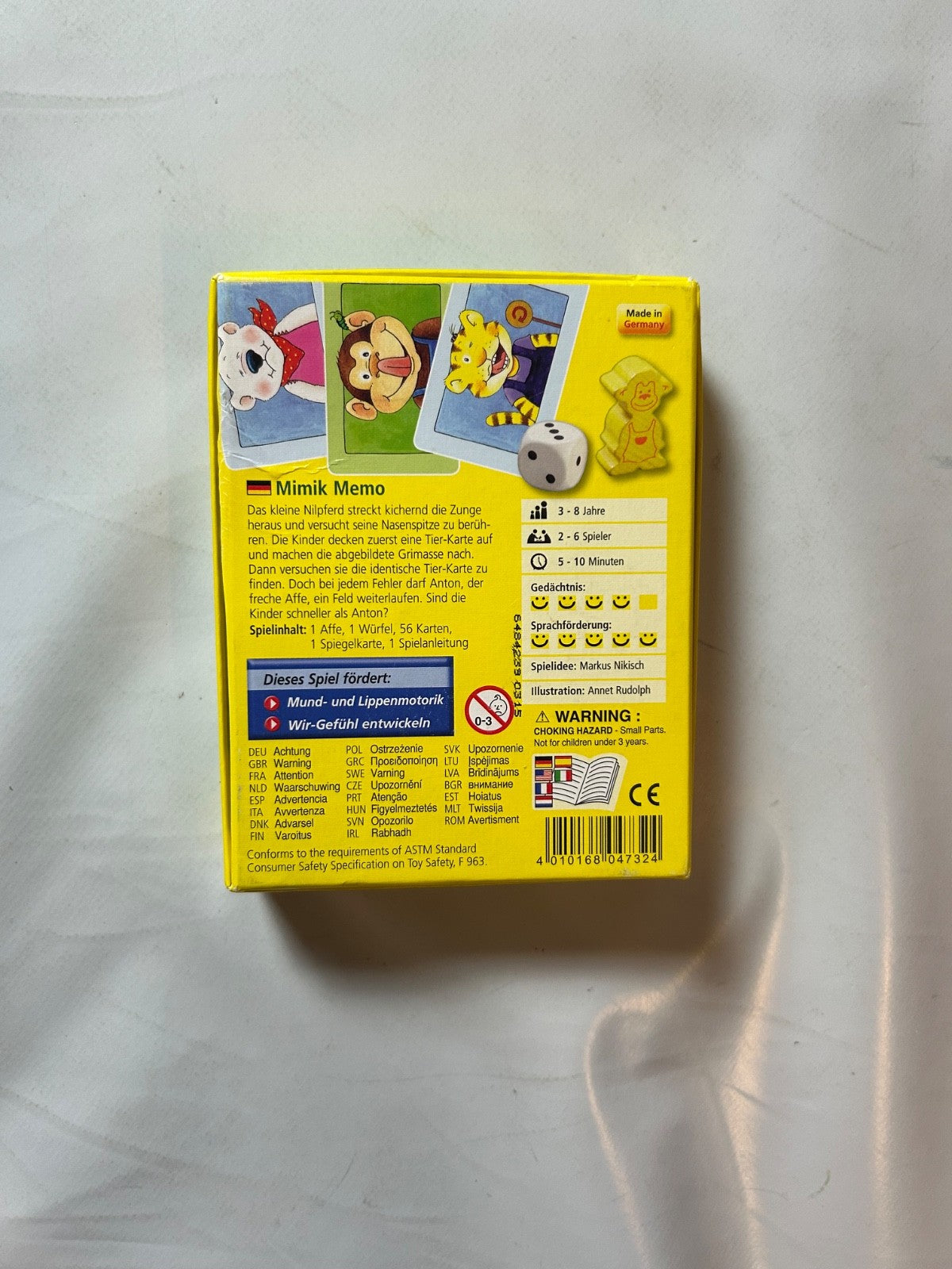 MimikMemo  das Kartenspiel  Haba  Vollständig - Ansicht 8