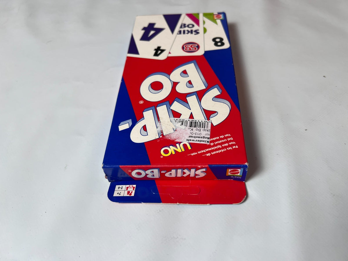 Skip Bo Kartenspiel Mattel blau rote Ausgabe 2003  - vollständig - Ansicht 7