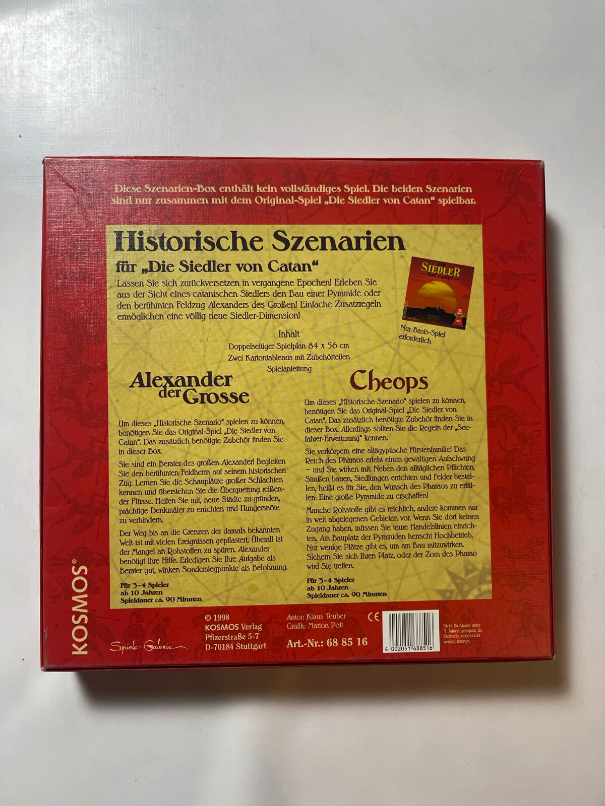 Detailfoto 6 – SKU A3794 – Gesellschaftsspiel gebraucht bei Brettspielimperium